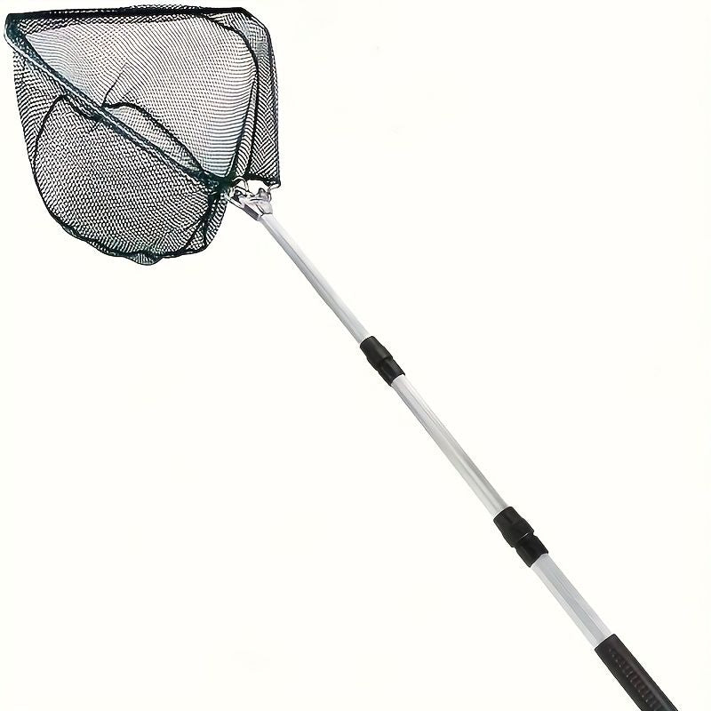 🎣 Danoz FishSmart | Telescopic Folding Fishing Net | 110–210cm Extending Handle | 40×30cm Net | Nylon Mesh | Kids & Adults | Free AU Postage