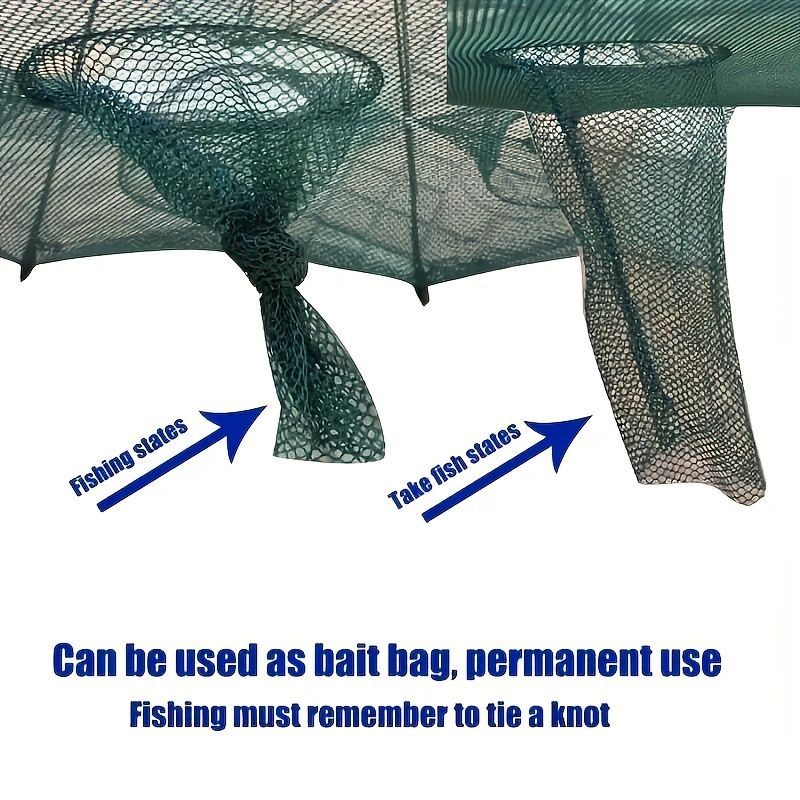 🎣 Danoz FishSmart | Foldable Umbrella Fish & Shrimp Trap Net | 94cm | Octagonal Multi-Entrance | Nylon Mesh | Fresh & Saltwater | Free AU Postage