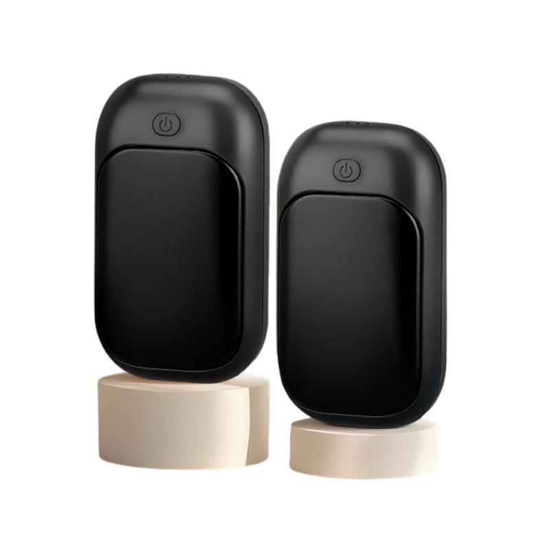 Danoz WinterSmart - USB Rechargeable, 2-in-1 Portable Twin Warm Hand Heaters