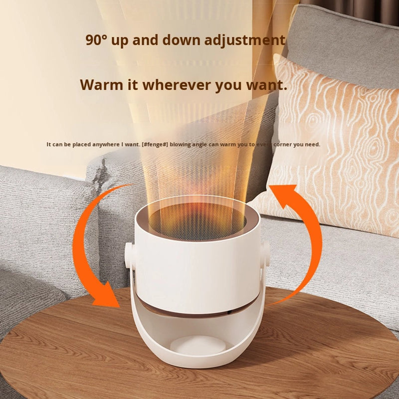 Danoz HeatingSmart - Ceramic electric heater - Office heater - Safety protection - Heating - Quiet operation - Fast heating - Wall-mounted - Overheat protection - Tip-over protection - 2 temperature settings