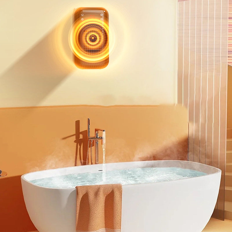 Danoz HeatingSmart - Plug in Heaters for Indoor Use, Upgraded 500W Space Heaters, Safe Mini Heater for Bedroom, Bathroom White - Super Deals!