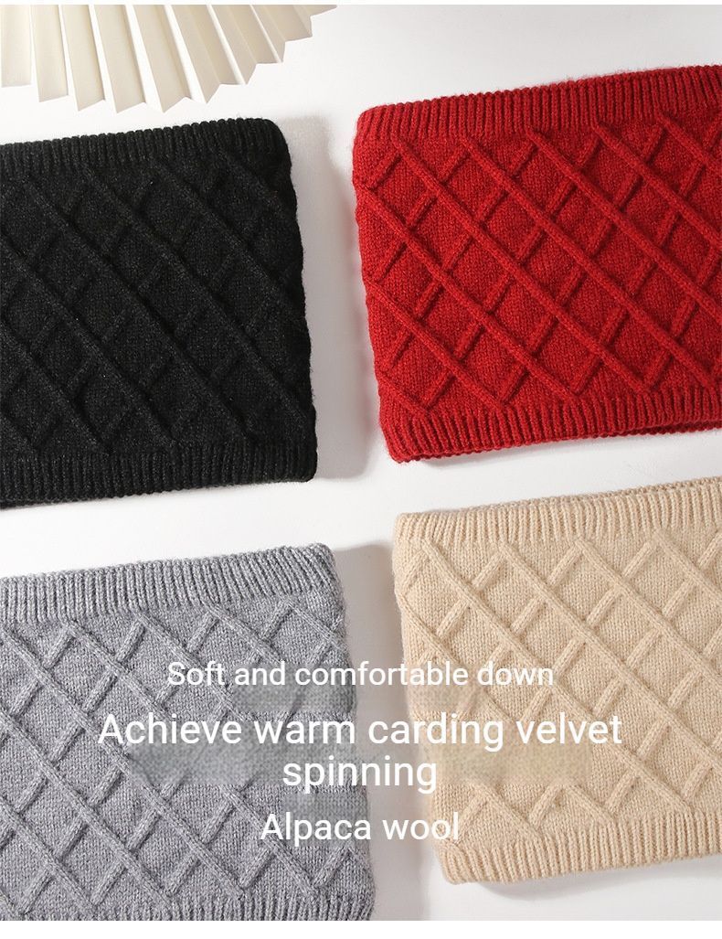 🧃 Danoz WinterSmart | JUND Women's Winter Knit Set | Beanie + Scarf + Gloves | Alpaca Fleece | Double-Layer Thermal | 7 Colours
