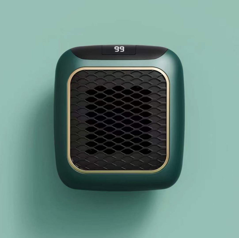 Danoz HeatingSmart 🔥 | 3-Second Wall-Mount PTC Ceramic Heater | 800W | Remote Control | 12-Hr Timer | Silent | Cool-Touch | Grey | Free Postage!