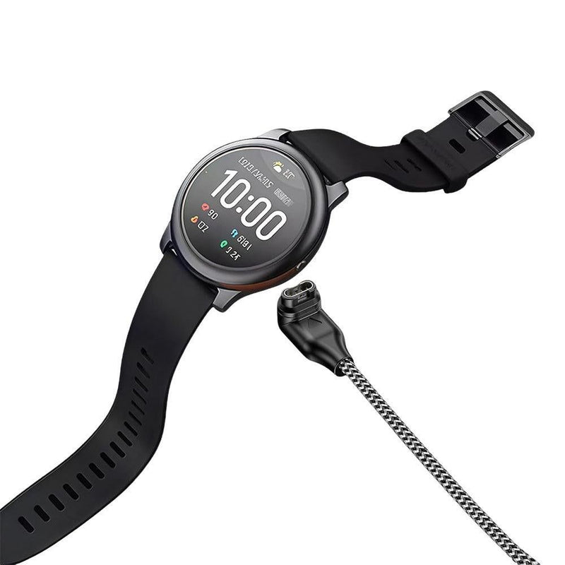 🔌 Danoz USBSmart | 2-in-1 Garmin Charging Cable | USB-A & USB-C | L-Shaped Head | Nylon Braided 1m | Fenix, Venu, Forerunner & More ✨