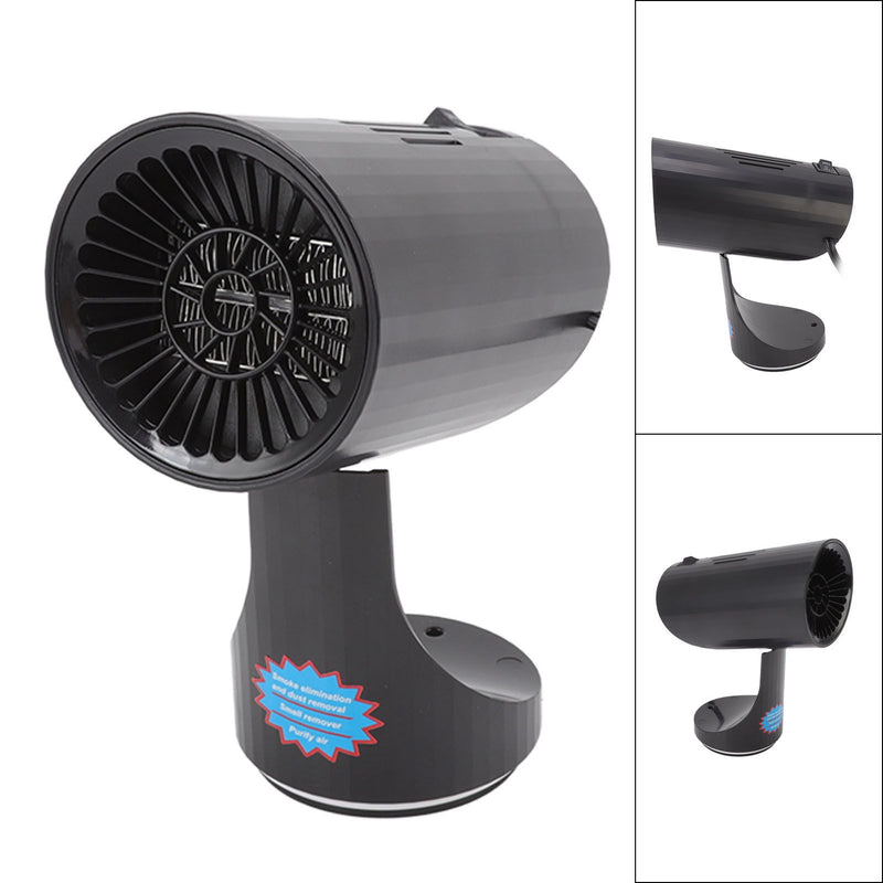 🚗 Danoz CarSmart | 2-in-1 Portable Car Heater & Fan | 150W | Cigarette Lighter | 360° Rotatable | Defrost, Defog & Air Purify | 12V | Black ✨