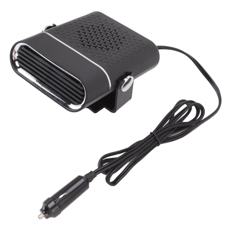 🚗 Danoz CarSmart | Portable Car Heater & Windscreen Defroster | 12V Cigarette Lighter | 360° Rotation | Fast Heating | Built-In Fuse | Black ✨