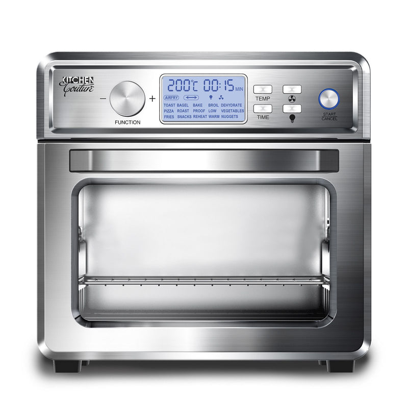 Danoz Kitchen Couture 24 Litre Air Fryer Multifunctional LCD Digital Display Silver