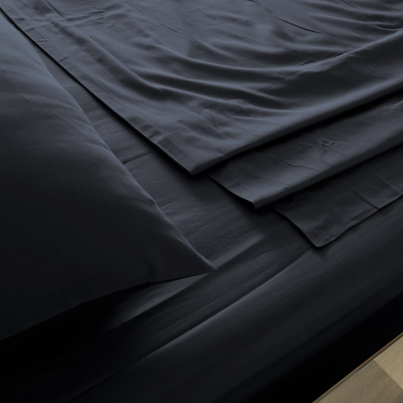 Danoz BeddingSmart - Royal Comfort 1000TC Hotel Grade Bamboo Cotton Sheets Pillowcases Set Ultrasoft - King - Charcoal