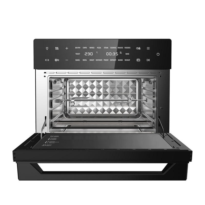 Danoz Kitchen Couture 30 Litre Air Fryer Oven 18 Presets 5-in-1 Multifunctional Black