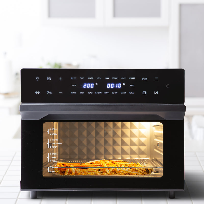 Danoz Kitchen Couture 30 Litre Air Fryer Oven 18 Presets 5-in-1 Multifunctional Black