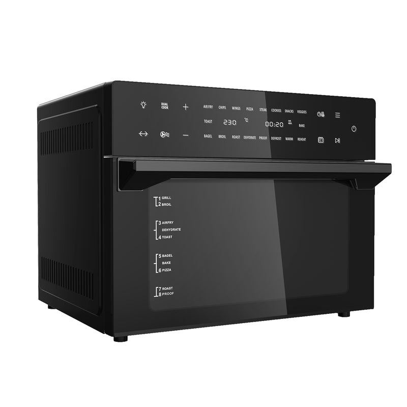 Danoz Kitchen Couture 30 Litre Air Fryer Oven 18 Presets 5-in-1 Multifunctional Black