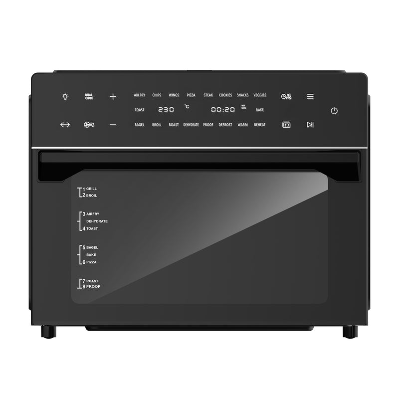 Danoz Kitchen Couture 30 Litre Air Fryer Oven 18 Presets 5-in-1 Multifunctional Black