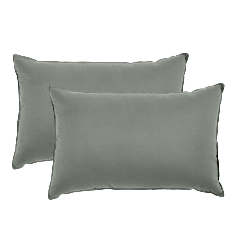 Danoz BeddingSmart - Royal Comfort Charcoal Bamboo Pillow Hotel Quality Luxury Twin Pack