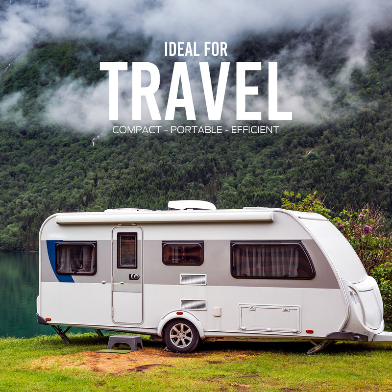 Danoz Kitchen Couture 10 Litre Compact Air Fryer Oven Oil Free Cooking Silver