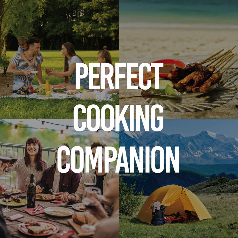 Danoz Outdoors - Havana Outdoors 2-IN-1 BBQ Grill Cooler Combo Set Outdoor Camping Picnic