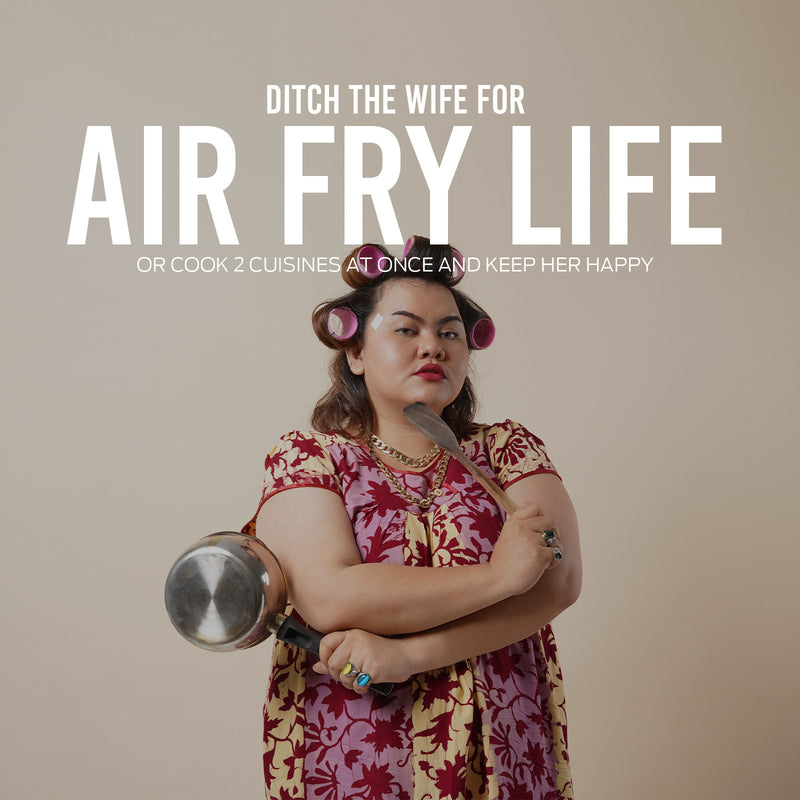 Danoz Kitchen Couture Dual View 2 x 5 Litre (10 Litre) Air Fryer Stainless Steel