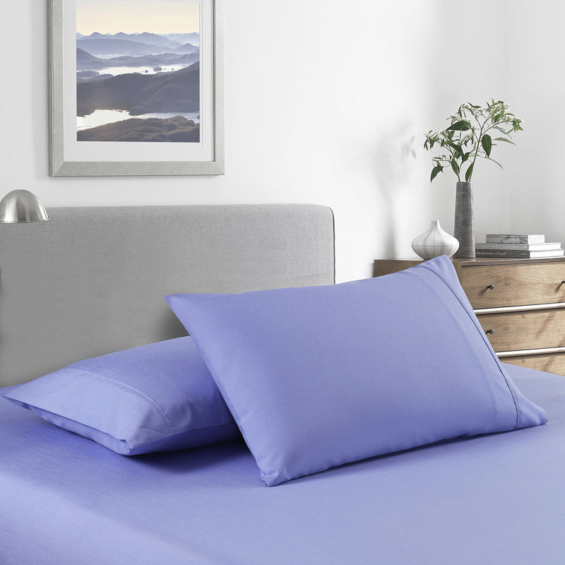 Danoz Beddings - Royal Comfort 2000 Thread Count Bamboo Cooling Sheet Set Ultra Soft Bedding - King - Mid Blue