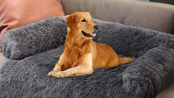 Danoz Direct - Calming Furniture Protector For Your Pets Couch Sofa Car & Floor Jumbo Charcoal