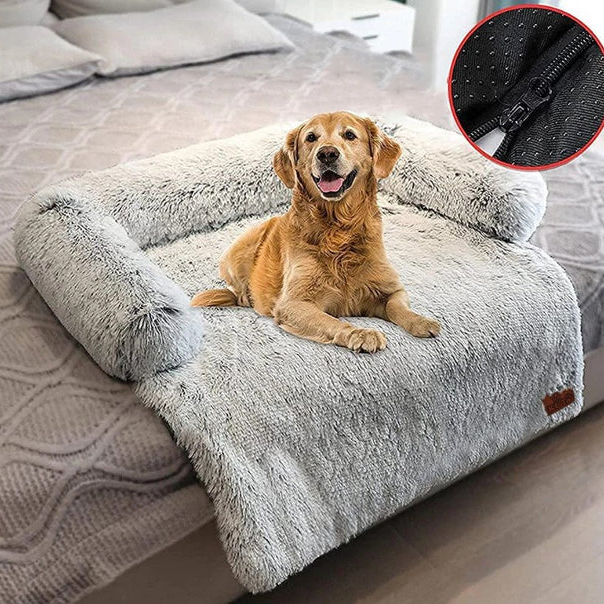 Danoz Direct - Calming Furniture Protector For Your Pets🐶🐱 Couch Sofa Car & Floor Medium Grey