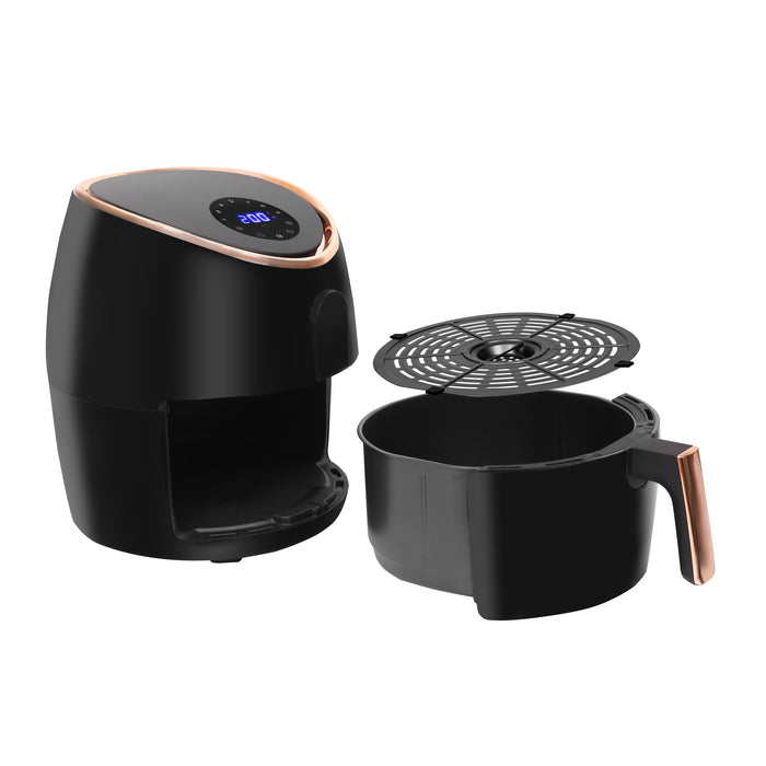 Danoz Direct 🎯Kitchen Smart - 7.1L Digital Air Fryer Kitchen Appliances (Black/Rose Gold) - Incl. Delivery