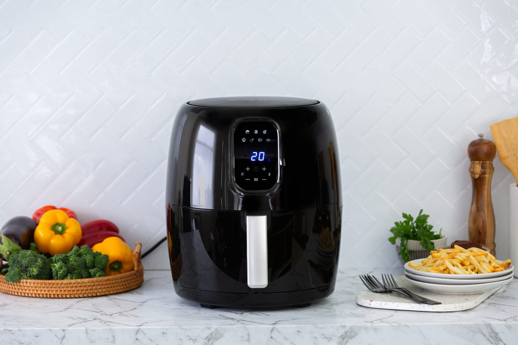 Danoz Direct 🎯Kitchen Smart - 8L Digital Air Fryer w/ 200 C, 7 Cooking Settings, 1700W