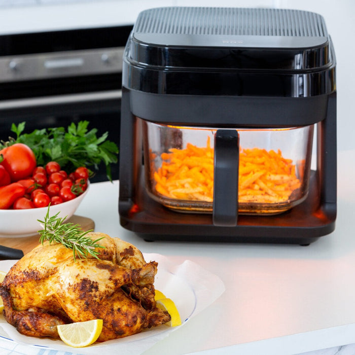 Danoz Direct 🎯Kitchen Smart - Air Fryer Oven! This 6.5L glass oven uses 1200W of power to reach temperatures over 200°C