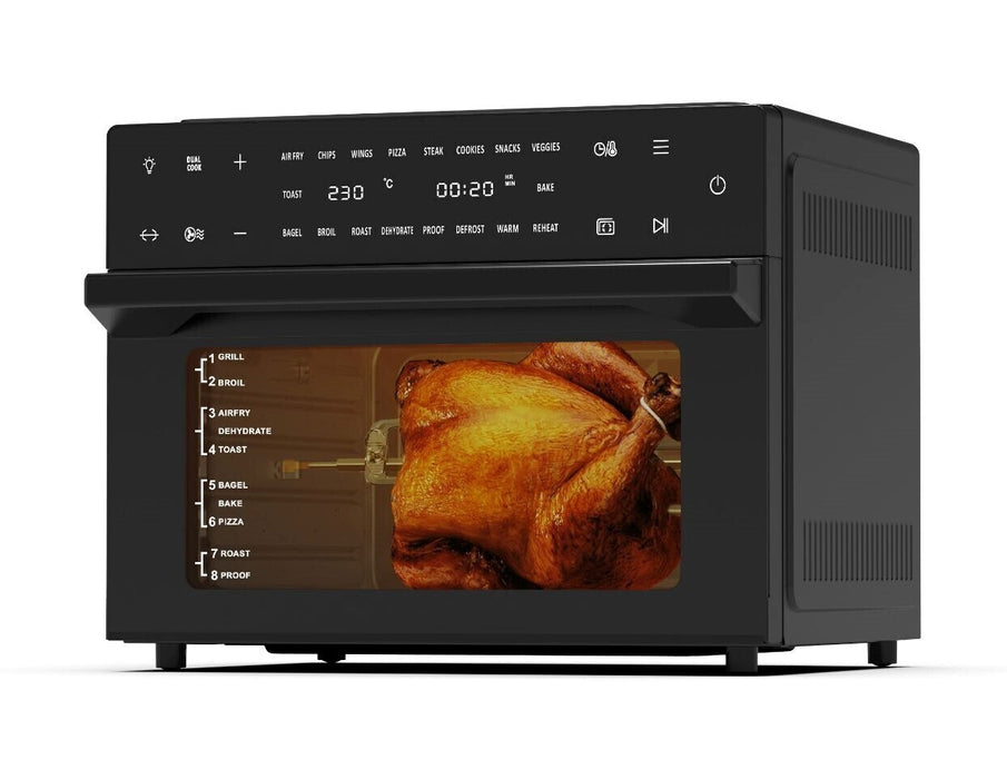 Danoz Direct 🎯Kitchen Smart - 30L Digital Multi-Function Air Fryer Oven, 1800W, >230C