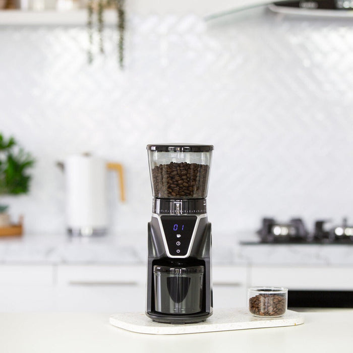 Danoz Appliances - Electric Burr Coffee Bean Grinder/ 10 Cups/ 31 Grind Settings - Incl. Delivery