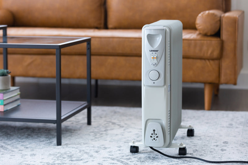 Danoz HeatingSmart - 11-Fin Oil Column Heater 2400W w/ 3 Heat Settings & Wheels - Super Deals!