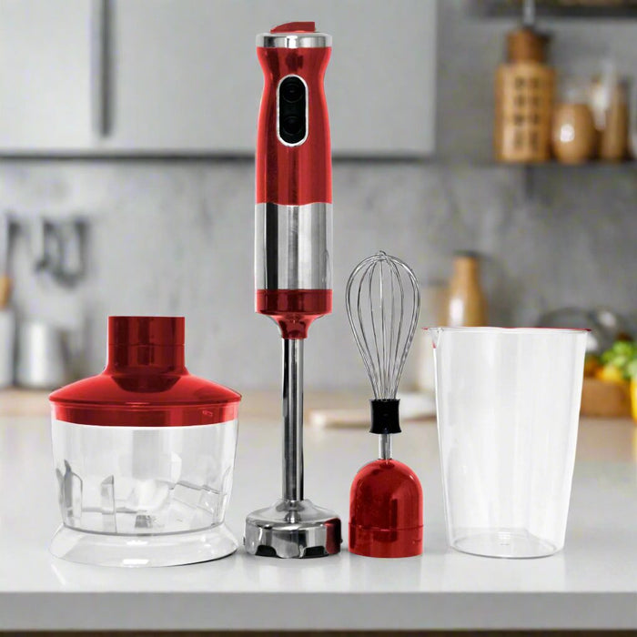 Danoz Direct - Electric Stick/ Hand Blender & Mixer (Red) 700ml Capacity - Inc. Delivery