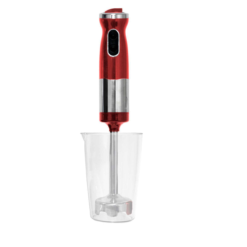 Danoz Kitchen - Electric Stick/ Hand Blender & Mixer (Red) 700ml Capacity