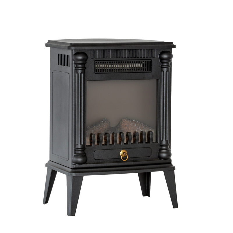 Danoz Direct - Electric Log Fireplace Heater with Overheat Protection