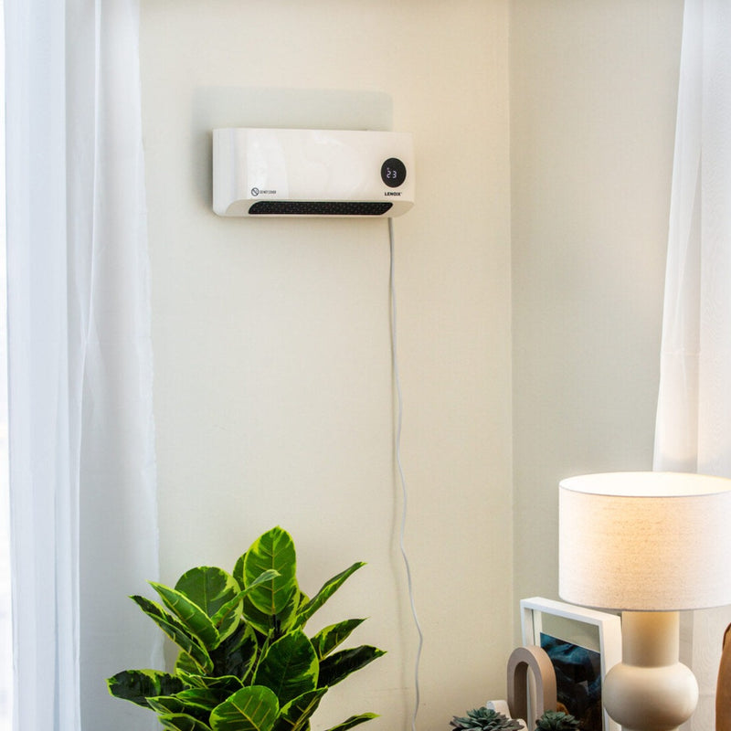 Danoz Direct - Wall-Mounted Heater & Fan with Remote Control