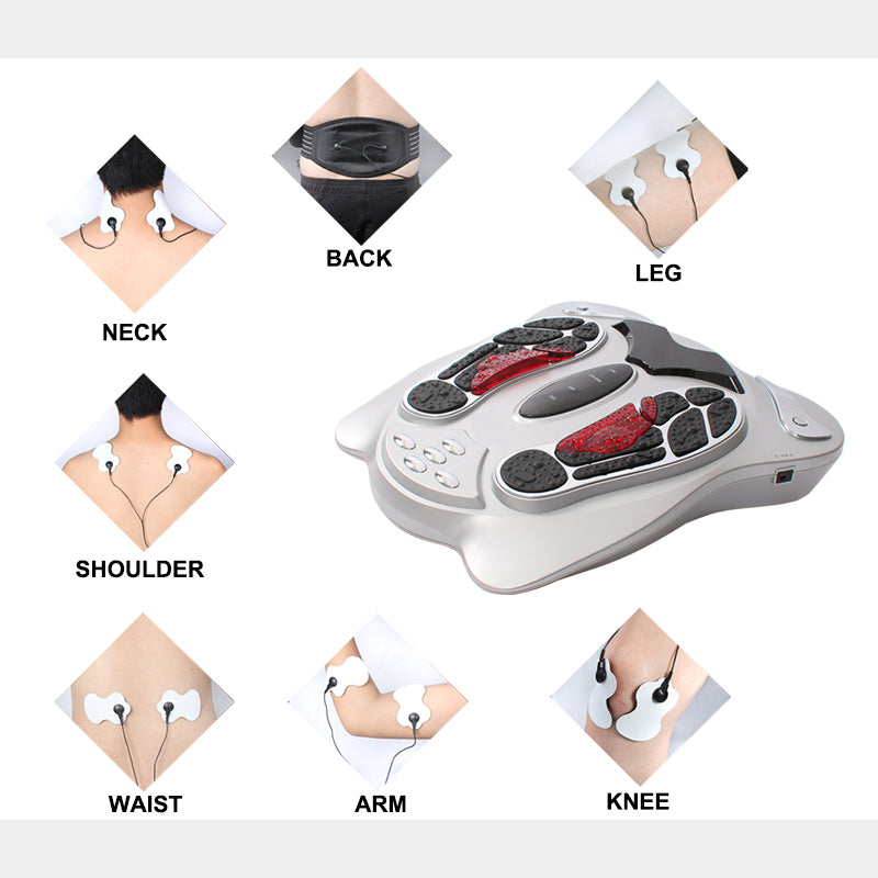 Danoz MassageSmart Electromagnetic Foot Massager 🦶 | 50 Modes, 99 Intensity Levels, Infrared Heat + Full Body Therapy