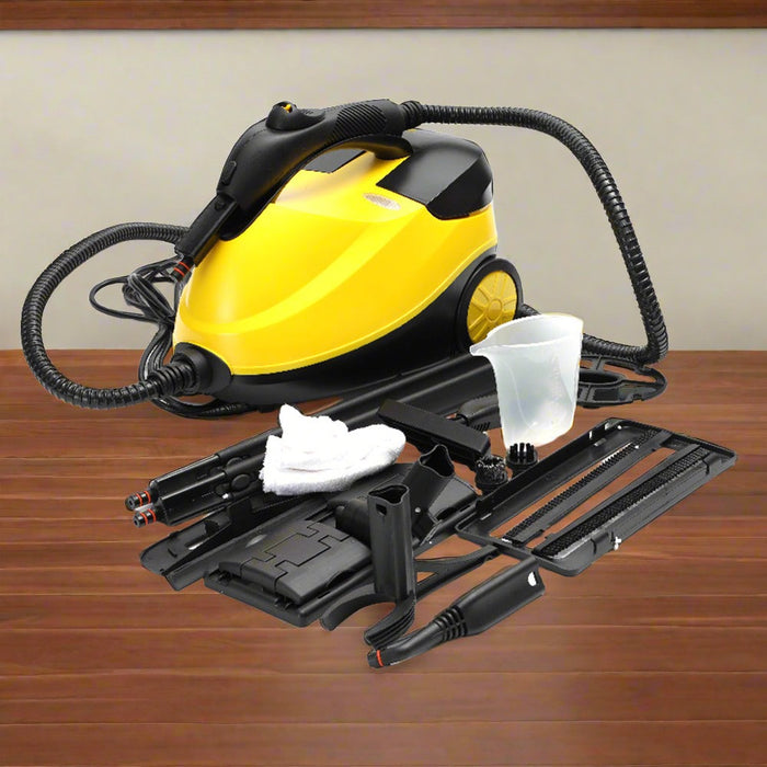 Experience the power of Danoz Direct 18-IN-1 Steam Cleaner! This high pressure steamer effortlessly cleans floors, and any surfaces