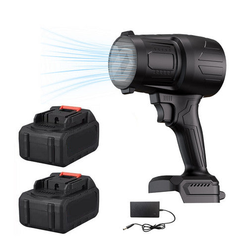 Danoz TurboBlow - Stepless Cordless Leaf Blower w/2 Batteries Portable Handheld Turbo Jet Mean Machine!