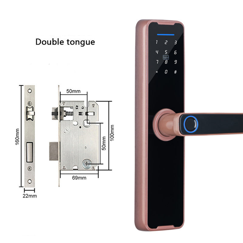 Secure your home doors with the smart way with Danoz SmartLock, with five flexible entry options - fingerprint, password, key card, app, or mechanical key.