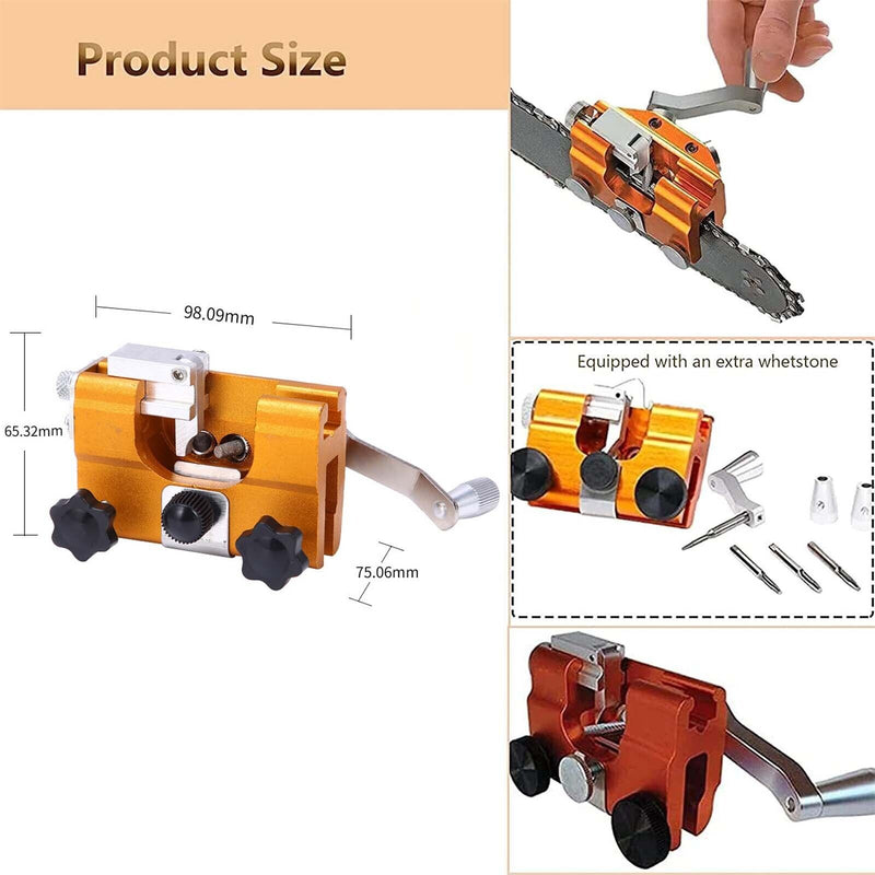 Danoz ToolSmart - Easy Portable Chainsaw Sharpener Jigs Sharpening Tool Chain Saws Electric Saws