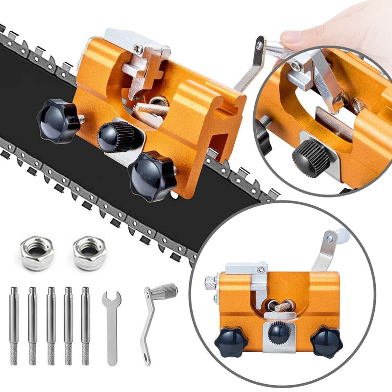 Danoz ToolSmart - Easy Portable Chainsaw Sharpener Jigs Sharpening Tool Chain Saws Electric Saws