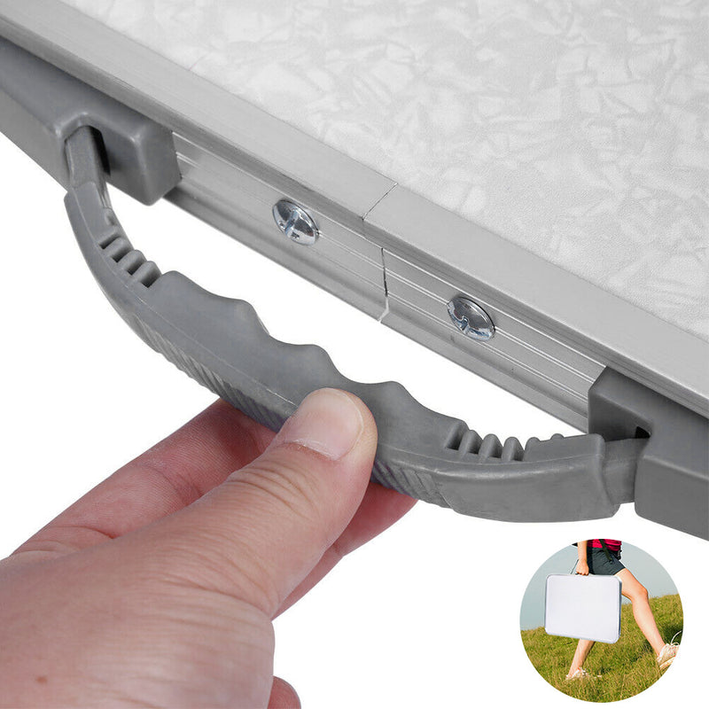 Danoz Camping - Outdoor Camping Folding Table Picnic Foldable Tables Aluminium Portable BBQ Desk