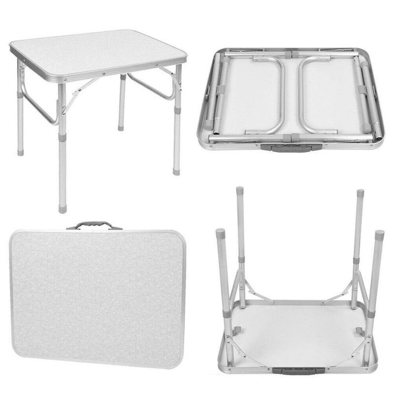 Danoz Camping - Outdoor Camping Folding Table Picnic Foldable Tables Aluminium Portable BBQ Desk