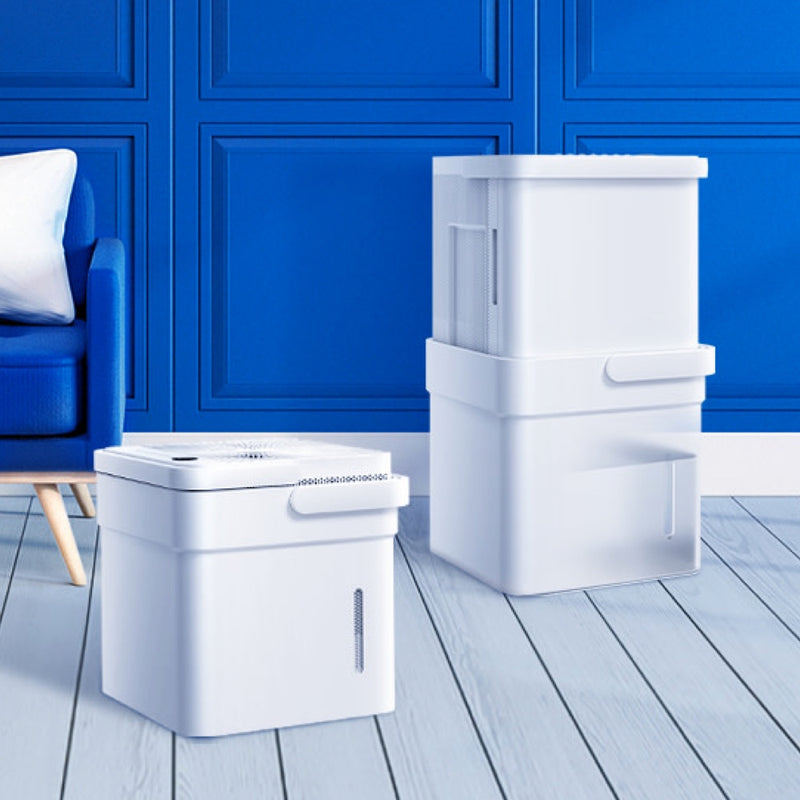 Danoz Direct - Midea Cube dehumidifier with smart wi-fi, 12L tank for up to 20L per day dehumidification MDDM20