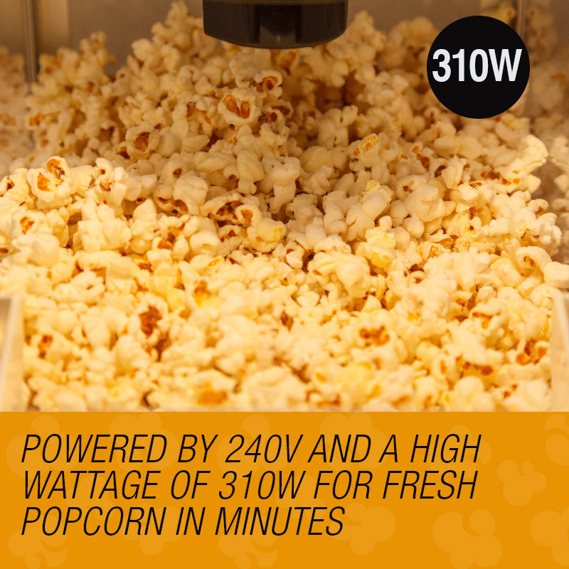 Danoz Direct - EuroChef Popcorn Machine - Popper Popping Classic Cooker Microwave - Inc. Delivery