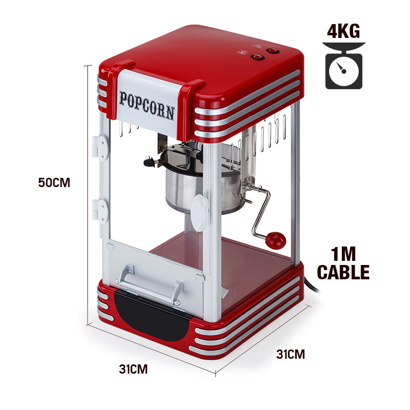 Danoz Direct - EuroChef Popcorn Machine - Popper Popping Classic Cooker Microwave - Inc. Delivery