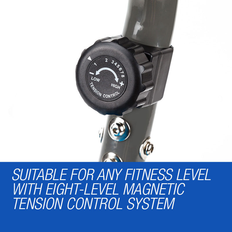 Danoz Direct - Proflex Magnetic Recumbent Exercise Bike Fitness Cycle Trainer with LCD Display