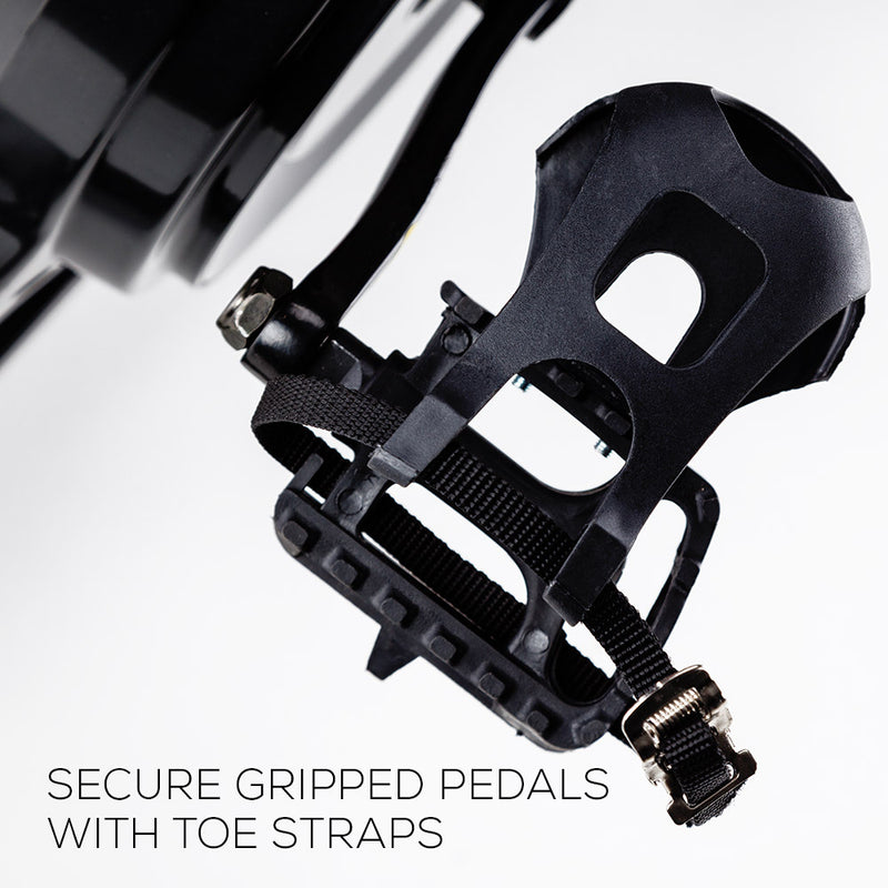 Danoz Direct - PROFLEX Spin Bike Flywheel Commercial Gym Exercise Home Fitness Grey