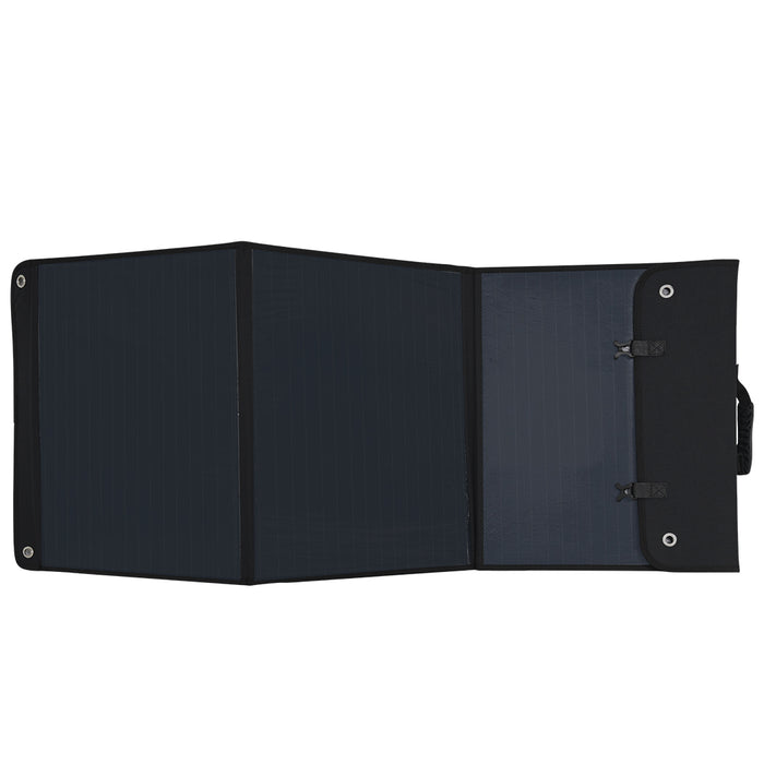 Danoz Camping ⛺ GENPOWER 100W Portable USB Folding Solar Panel for Camping