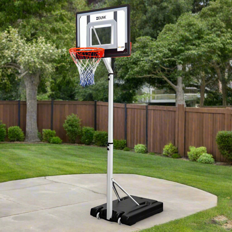 Danoz Direct - Dr. Dunk Portable Basketball Hoop Stand System Height Adjustable Net Ring Kids