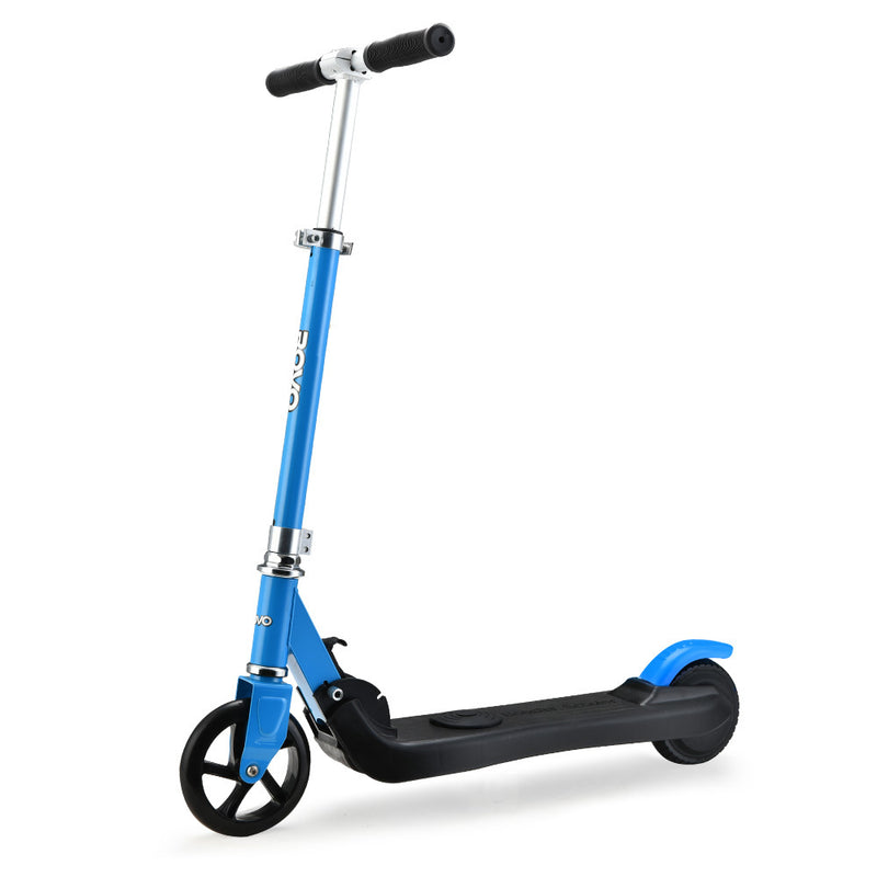 Danoz Direct - ROVO KIDS Electric Scooter Lithium Ride-On Foldable E-Scooter 125W Rechargeable, Blue