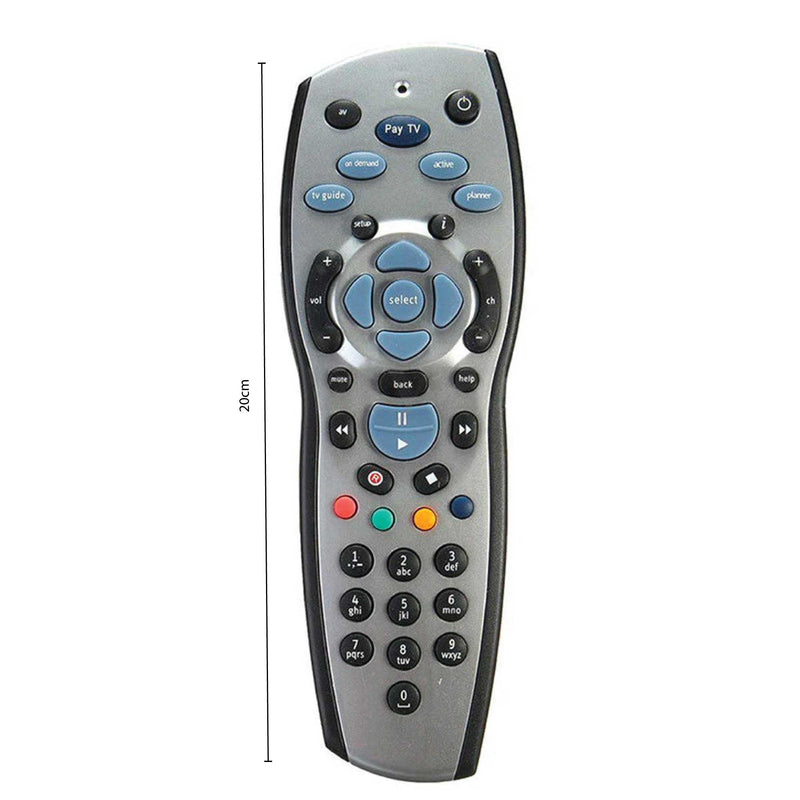 Danoz Smart - 3 x Pay TV Remote Control Compatible with Foxtel MYSTAR SKY NEW ZEALAND - Silver